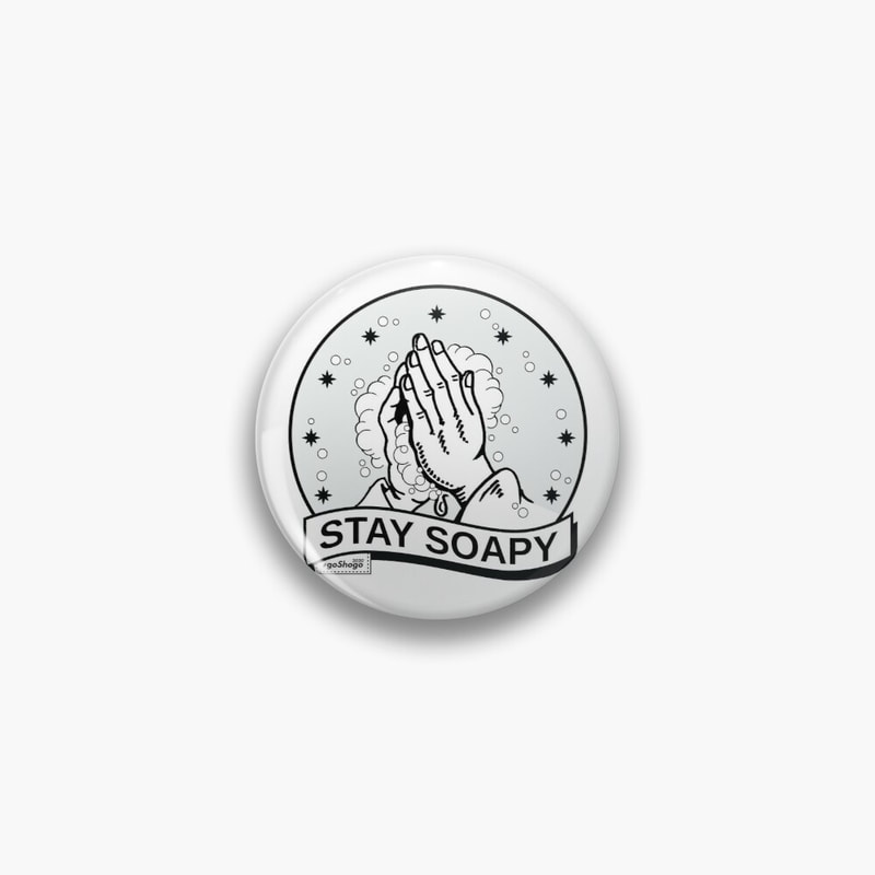 Stay Soapy Pin